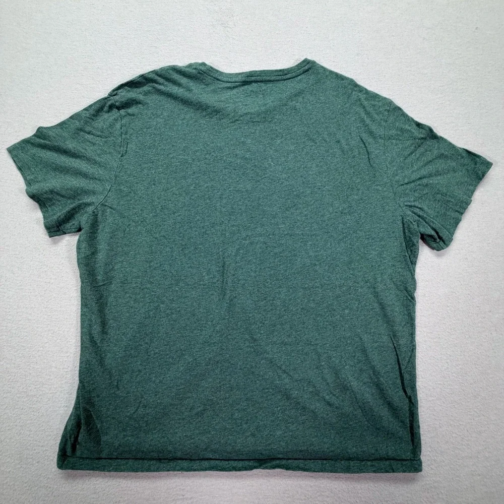 Polo Ralph Lauren Mens T-Shirt Classic Fit Green Heather Pony Logo XXL